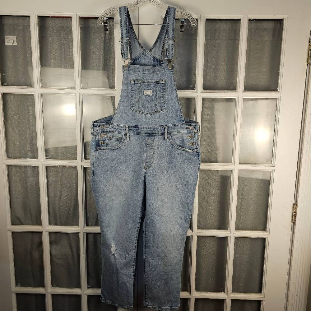 Levis Womens Denim Overalls 18W 18 W